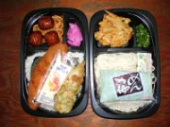 のり弁冷しうどんセット